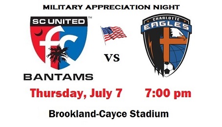 Support the Bantams at Military Appreciation Night!